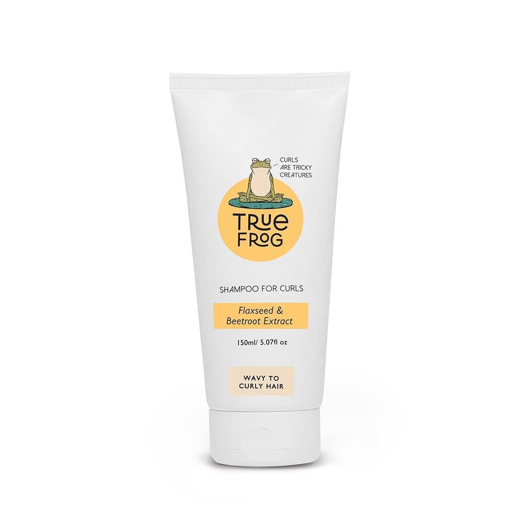 True Frog Shampoo For Curls(150 ml) & Everyday Hair Conditioner (150ml) for Curly, Wavy, Dry and Frizzy Hair, Combo Pack of 2
