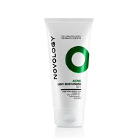 Novology Acne Light Moisturizing Gel with Hyaluronic Acid, Glycerin, Pro-Vitamin B5 & Niacinamide | For Oily, Acne Prone Skin| Non-Sticky Hydration for upto 100 hours | 50 g