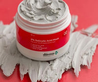 The Derma Co 2% Salicylic Acid Clay Face Mask for Men and Women for Acne & Blemish Prone Skin - 50 g(dermaco)