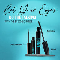 LAKMÉ Eyeconic Liquid Eye Liner, Black, Long Lasting Matte Waterproof Liner - Smudge Proof, Transfer Proof Eye Makeup For 24 Hrs, 4.5 Ml
