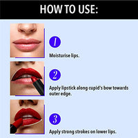 Blue Heaven Intense Matte Lipstick, Ruby Red, 311, 4 gm