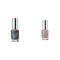 Lakmé Color Crush Nail Art, G12, 6ml & Lakmé Color Crush Nail Art T2, Multicolor, 6 ml