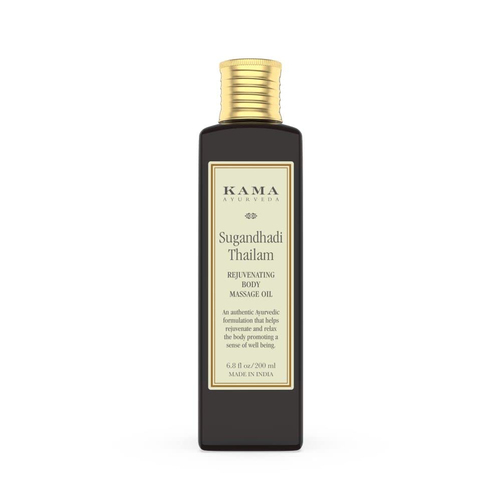 Kama Ayurveda Sugandhadi Rejuvenating Body Treatment, 200ml (Body Oil)