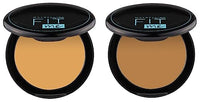 Maybelline New York Matte Compact Powder For All Skin Types, 230 Natural Buff, 8G & New York Compact Powder For All Skin Types 330 Tofee, 8G, Cream
