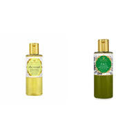 Just Herbs Silky Strength Aloevera Wheatgerm Moisturising Shampoo, 200ml and 8 in 1 Root Nourishing Amla Neem Shampoo, 200ml