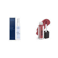 RENEE Eau De Parfum Spray Dark Desire 8ml & RENEE Stay With Me Mini Matte Lip Color for Women, Desire For Brown 2ml