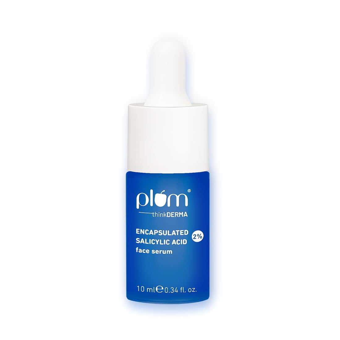 Plum 2% Encapsulated Salicylic Acid Face Serum | Fights Active Acne, Controls Oil & Soothes Inflammation | Lightweight & Quick-Absorbing Serum for Face | for All Skin Types | for Women & Men | 10ml