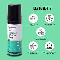 Dr. Sheth's Probiotics & Azelaic Acid Serum For Highly Sensitive Skin | Improves Skin Texture & Reduces Irritation | Lightweight & Non-Greasy | For Women & Men | 30 mL
