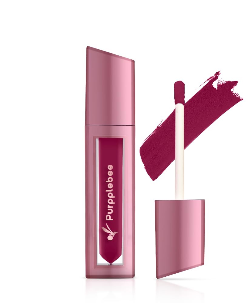 MATTE Majesty Liquid Lipstick Smudged Proof Long Lasting Highly Pigmented Water Proof Matte Liquid Lipstick (Paradise Pink)
