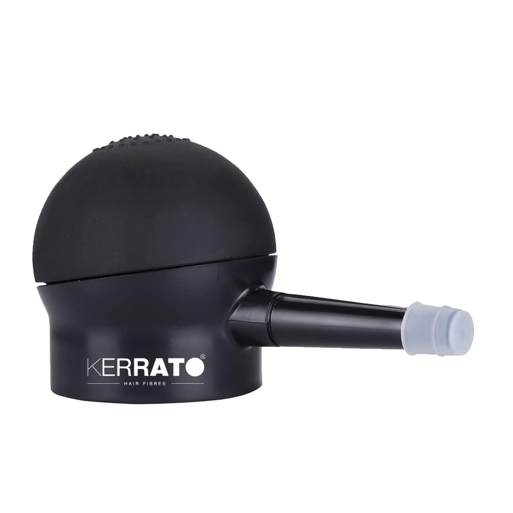 KERRATO HAIR FIBRES Pump Applicator For Thinning Hair And Baldness, Hair Fiber Easy To Use Pump