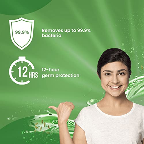Himalaya Active Fresh Saunf Mouthwash 215ml -No Alcohol- Removes 99.9% Germs,12hr Germ Protection (Pack of 2)