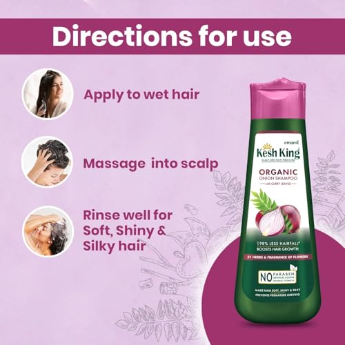 Kesh King Scalp and Hair Medicine Ayurvedic Hairfall Expert Onion Shampoo 300ml