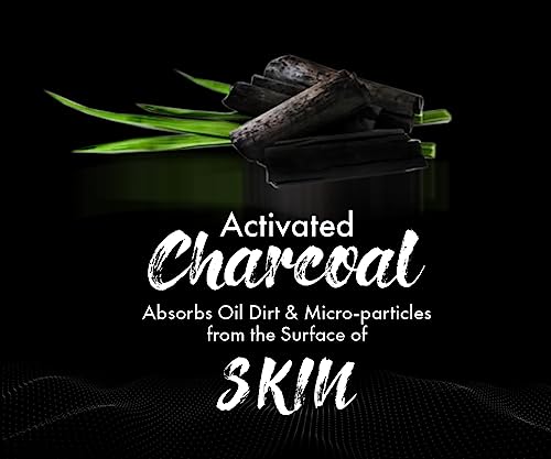 UrbanGabru Activated Charcoal Face Wash for Men | Facial Scrub Charcoal Face Wash with Apple Cider Vinegar for Pimple, Acne Control & Clear Glowing Skin (120 gm) | Deep Pore Cleaning | All Skin Types
