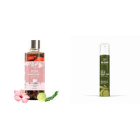 Nat Habit Hibiscus Amla Hair Oil 100ml & Fresh Olive Vit-E Night Gel 50g Combo For Hair Growth, Hair Fall & Face Care