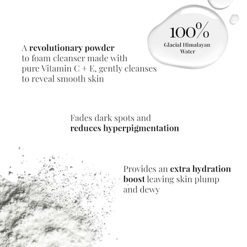 iCosmetiques Glow-Boosting Essentials | Face Wash Powder & Radiant Glow Face Serum Combo | Blend of Vitamin C, Niacinamide, Neem & Aloe Vera | Deep Cleanse, Brighten & Nourish all Skin Type | Unisex