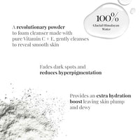 iCosmetiques Glow-Boosting Essentials | Face Wash Powder & Radiant Glow Face Serum Combo | Blend of Vitamin C, Niacinamide, Neem & Aloe Vera | Deep Cleanse, Brighten & Nourish all Skin Type | Unisex