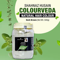 Shahnaz Husain Colourveda | Natural Hair Colour | Blackish Brown | 500g