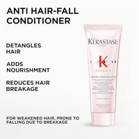 Kérastase, Genesis, Care Routine with Shampoo & Conditioner Trial Set for Fine and Brittle Hair, Against Hair Loss and Hair Breakage