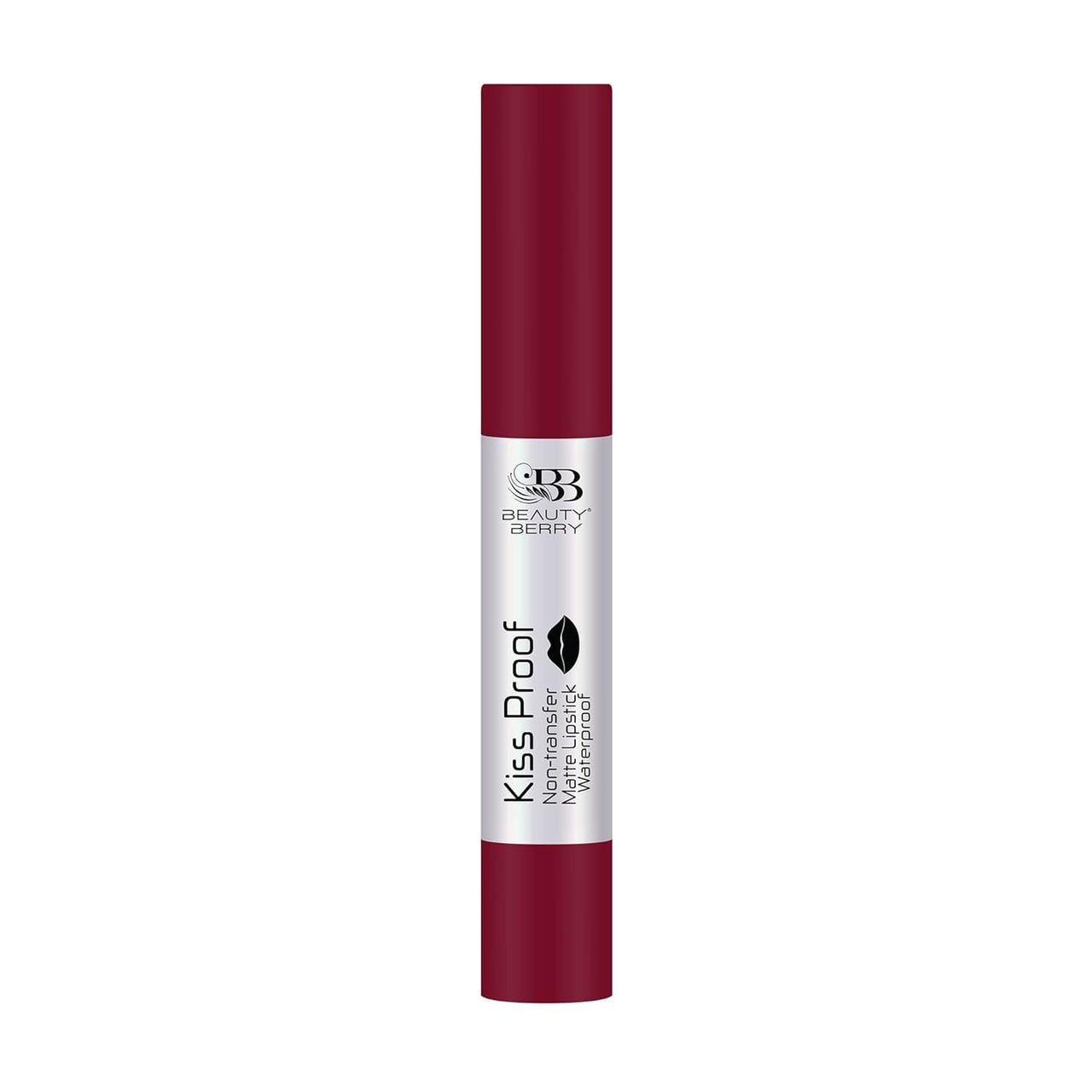 Beauty Berry Kiss Proof Non Transfer Matte Lipstick for Women, Waterproof Long Lasting Lip Crayon, Pack of 1. (Bridal Mehroon -10)
