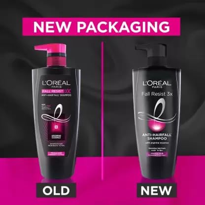 L'Oreal Paris Fall Resist 2 Step Combo for Hair Fall Control - Shampoo-650ml + Conditioner-71.5ml
