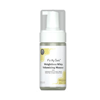 Fix My Curls Weightless Whip Volumizing Mousse | Enriched with Rice Protein for Hair Growth, & Apple Cider Vinegar | For Wavy, Curly, Frizzy Hair | Curl Enhancing | Silicone & Alochol Free (100ml)