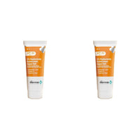 The Derma Co 1% Hyaluronic Sunscreen SPF 50 Aqua Gel, PA++++, Lightweight, No white-cast for Broad Spectrum & Blue Light Protection for Oily, Dry, Acne-prone Skin - 30g (Pack of 2)