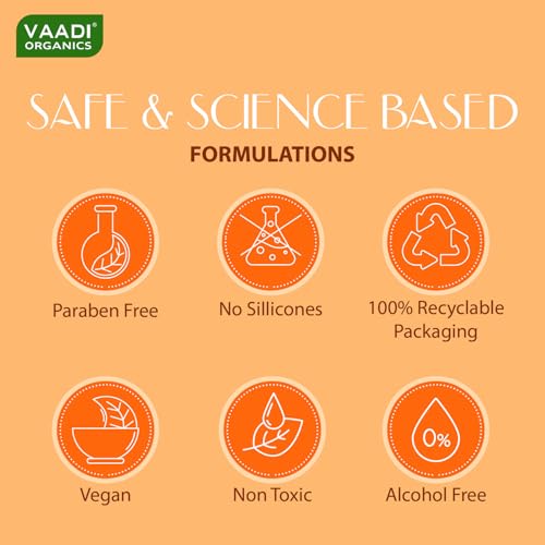 Vaadi Herbals Vitamin C Facial Toner| With Witch Hazel & Niacinamide | Skin Brightening, Hydrating & Anti-Ageing (110 ml)