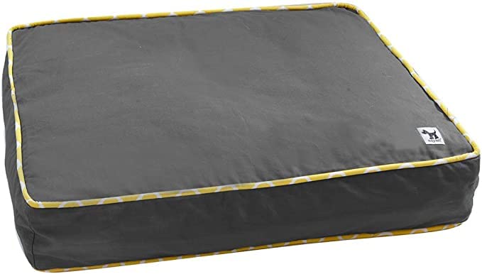 Molly Mutt Medium to Large Dog Bed Cover - I’M A Realist Print - Measures 27”X36”X5’’ - 100% Cotton - Durable - Breathable - Sustainable - Machine Washable Dog Bed Cover (dd45ab) 27.0"L x 36.0"W x 5.0"Th I'm a Realist - New Version