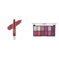 MARS Matte Super Stay Lipstick |(2.6 gm) (02-TREASURE) 12 Shades Dance of Joy Eyeshadow Palette | Highly Pigmented and Blendable | Multicolor | Matte and Shimmer Finish (13.2g) (01-Multicolor)