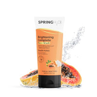 Spring H2O Rice Water & Brightening Face Wash Combo Pack of 2 (100ml X 2) – Minimize Pores, Reduce Dark Spots & Brighten Skin