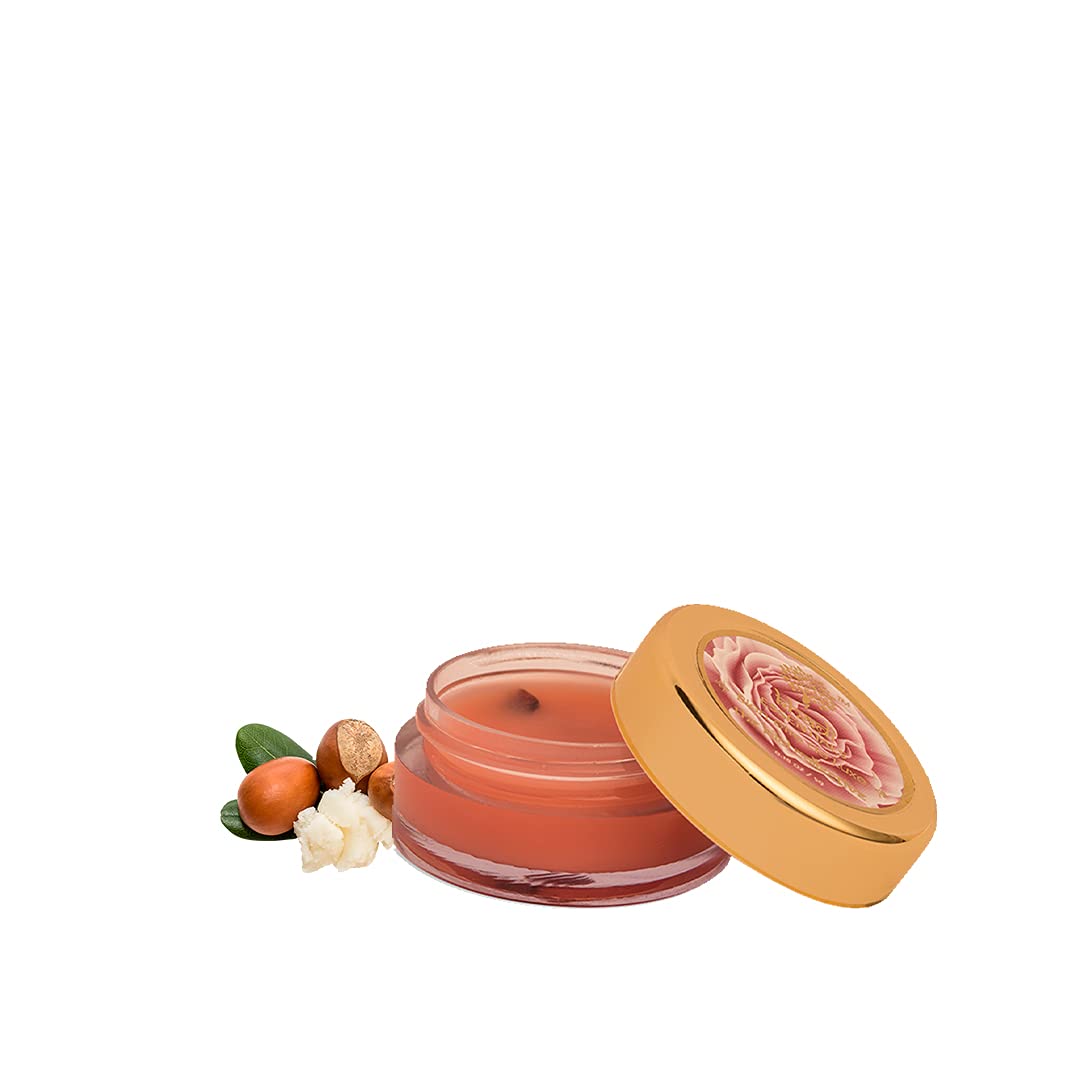 Khadi Essentials Wild Rose Lip Balm with Vitamin E & SPF 20 For Dry & Chapped Lips - 5gm