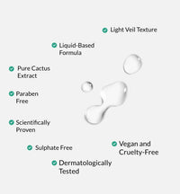 Evermore Cactus Toner - Hydrating Citrus Infused Facial Toner with Aloe Vera, Licorice Root, and Prickly Pear Extracts - Refreshing and Soothing Formula for Balanced Skin - 100ml (Pack of 1)