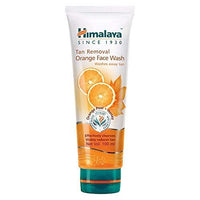 Himalaya Tan Removal Orange Face Wash, 100ml & Herbals Tan Removal Orange Peel-off Mask, 100g Combo