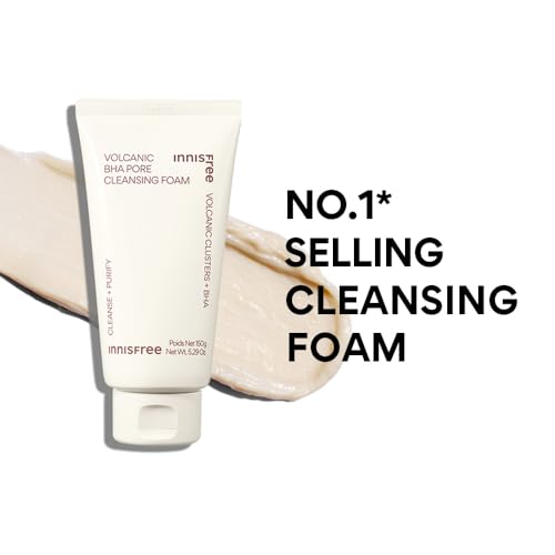 Innisfree Foaming cleanser | Korean Face Wash for Oily/Combination Skin | Pore Cleanser | Acne Prone Skin | Deep Cleansing | For Men and Woman
