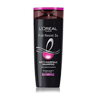 L'Oreal Paris Anti-Hair Fall Shampoo, Reinforcing & Nourishing for Hair Growth, For Thinning & Hair Loss, With Arginine Essence and Salicylic Acid, Fall Resist 3X, 180 ml