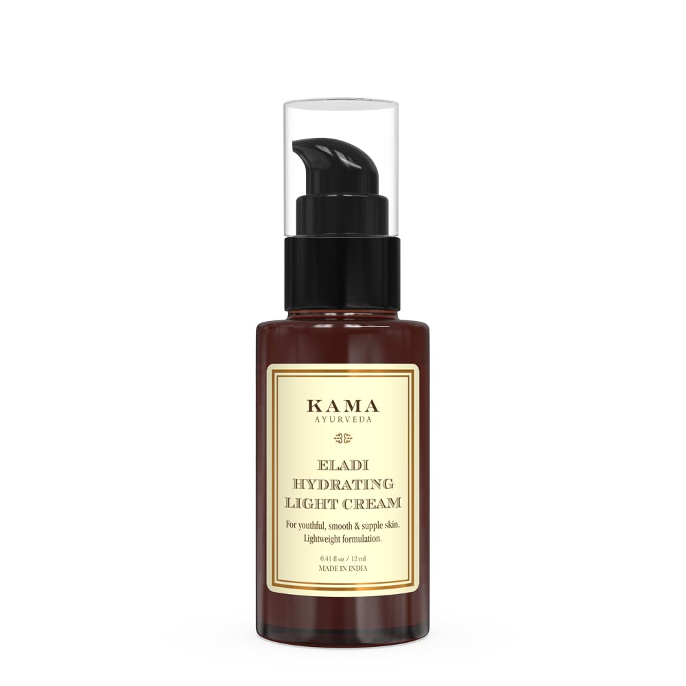 KAMA AYURVEDA ELADI HYDRATING LIGHT CREAM 12GM & KAMA AYURVEDA ELADI HYDRATING FACE CREAM 8GM