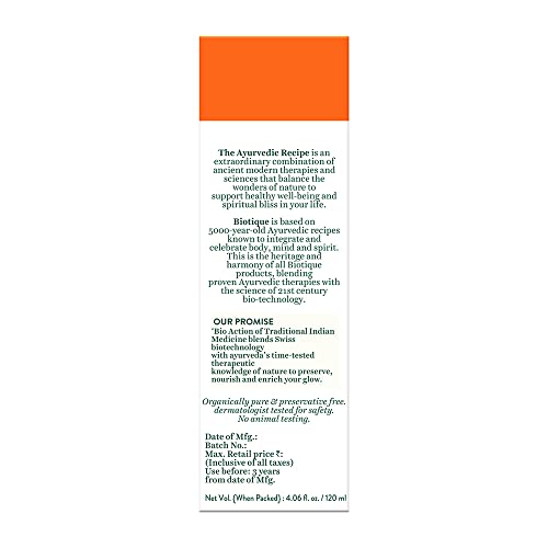 Biotique Morning Nectar Sun Protect Moisturizer SPF 30 UVA/UVB Sunscreen| Contains Wild Turmeric, Neem Leaves, & Morning Nectar | Visibly Flawless Skin | Suitable for All Skin Types | 120 ml