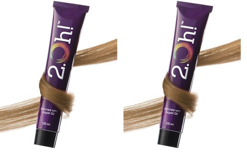 2.Oh! Italian- Toffee Brown Hair Color For Women & Men | Ammonia-Free DIY Semi Permanent Hair Color | Enriched with Argan Oil | Lasts upto 4-5 Washes (Pack of 2)