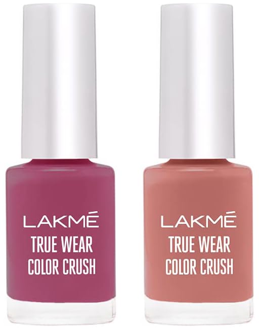 Lakmé True Wear Glossy Finish Color Crush 82 6Ml & True Wear Color Crush 236 6Ml Combo
