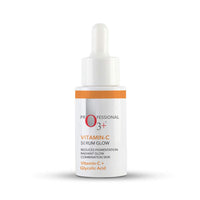 O3+ Vitamin C Serum Glow- Face & Neck Serum- Combination Skin-30ml & O3+ Vitamin C Face Wash Glow For Daily Brightening & Gentle Cleansing 60g Combo