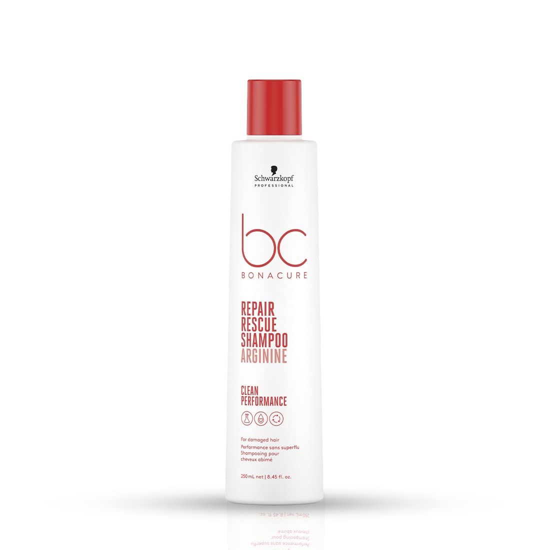 Schwarzkopf Professional Bonacure Peptide Repair Rescue Micellar Shampoo | For Damaged Hair | 250ml
