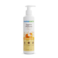 Mamaearth Eggplex Shampoo for Strong Hair | With Egg Protein & Collagen for Strength and Shine | Boosts Shine | Gently Cleanses Hair | For Men & Women | 250 ml