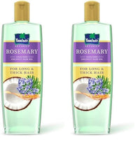 Parachute Advansed Rosemary-enriched Coconut Hair Oil| Rosemary Hair Oil| Superfoods Magic| Long & Thick Hair|300 Ml (Pack of 2)
