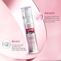Parachute Advansed Rosemary enriched Coconut Hair Oil 300ml & Livon Style Pro Keratin Hair Serum 100ml, Pack of 2
