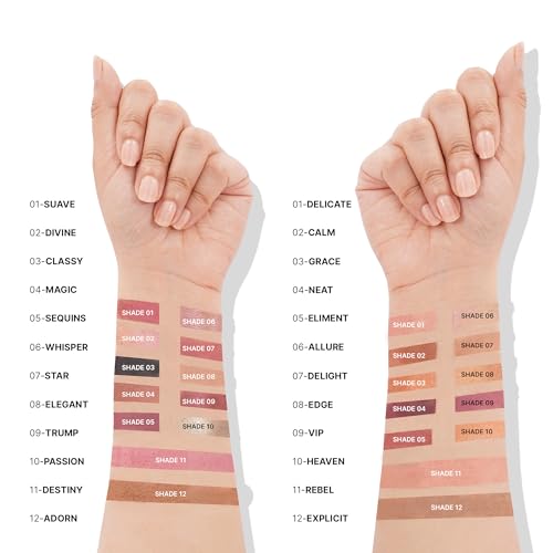 Swiss Beauty Select Light Em Up Multipurpose Face and Eye Palette | 10 Eyeshadow shades + 1 Blusher shade + 1 Contour Pan| Shade- Twilight, 20g |