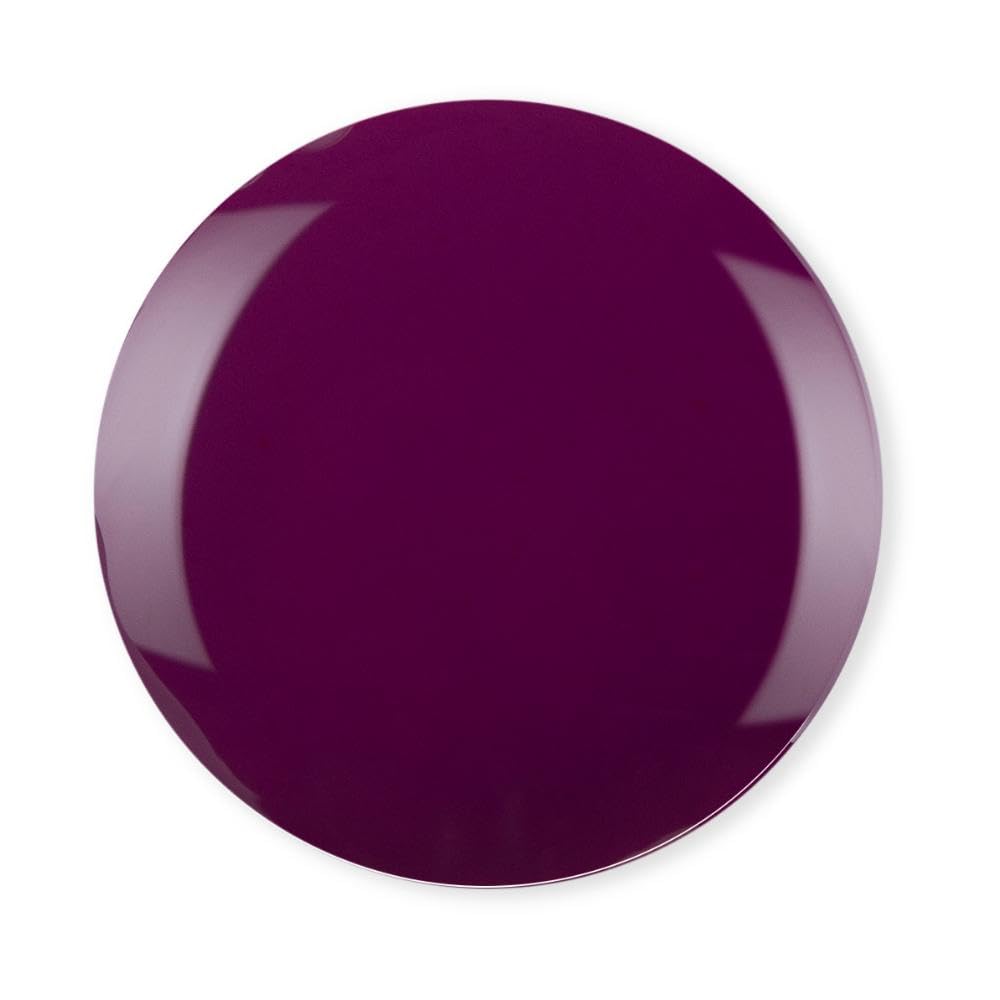 DeBelle Gel Glossy Finish Nail Polish Luxe Lotus (Dark Purple), 8 Ml - Enriched With Natural Seaweed Extract, Cruelty Free, Toxic Free