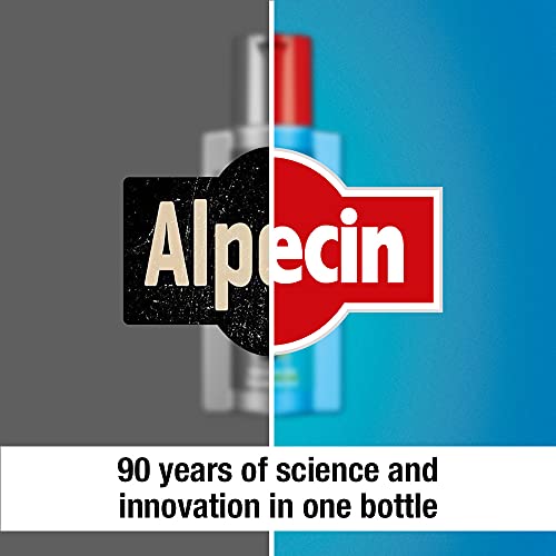 Alpecin Hybrid Shampoo 1x 375ml | Natural Hair Growth Shampoo for Sensitive and Dry Scalps | Energizer for Strong Hair | Hair Care for Men