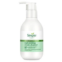 simple Active Skin Barrier Care Replenishing Cream Face Cleanser 150Ml For Dry, Sensitive Skin, With 11% Ceramide Boosters, Hyaluronic Acid & Glycerin |For Women & Men