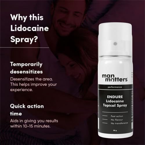 Man Matters Endure - Bottle of 20g Long Last Spray