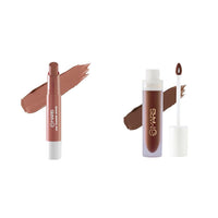 MARS Matte Super Stay LipstickWaterproof Lipstick for Women (2.6 gm) (11-QUEEN) Matte Liquid Lip Color | Long Lasting | Non-Transfer & Waterproof Lipstick for Women (4.5 ml) (01-Spice Brown)